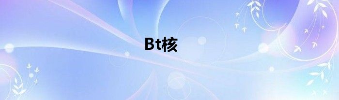 Bt核